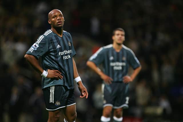 Jean Alain Boumsong made Rangers a quick profit.  (Photo by Laurence Griffiths/Getty Images)