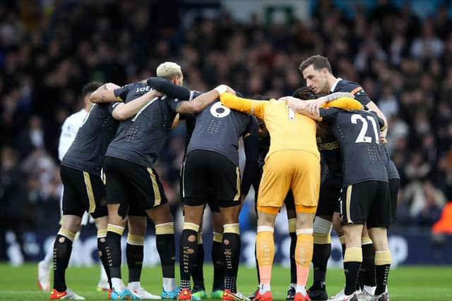 Newcastle United's predicted starting XI to face Everton. (Photo by George Wood/Getty Images)