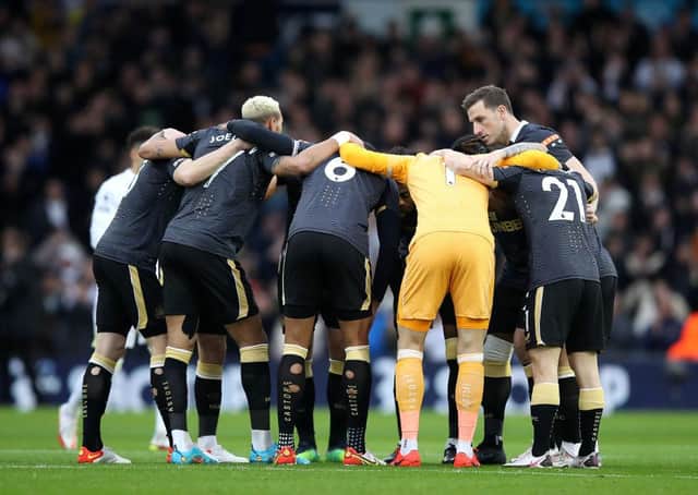 Newcastle United's predicted starting XI to face Everton. (Photo by George Wood/Getty Images)