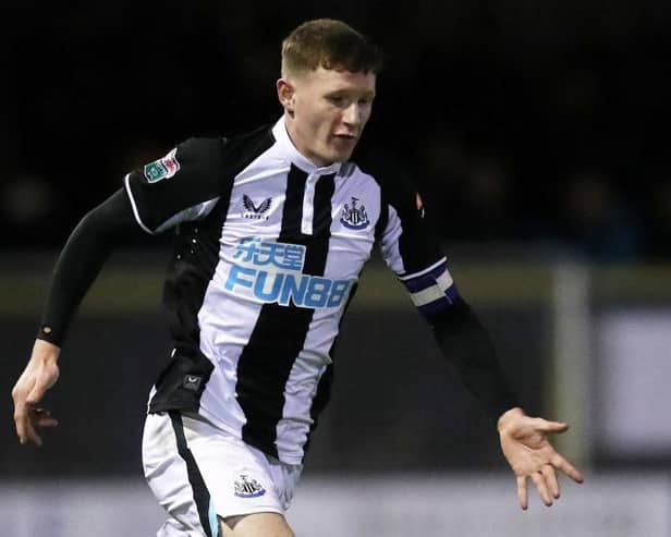 Newcastle United's Elliot Anderson.