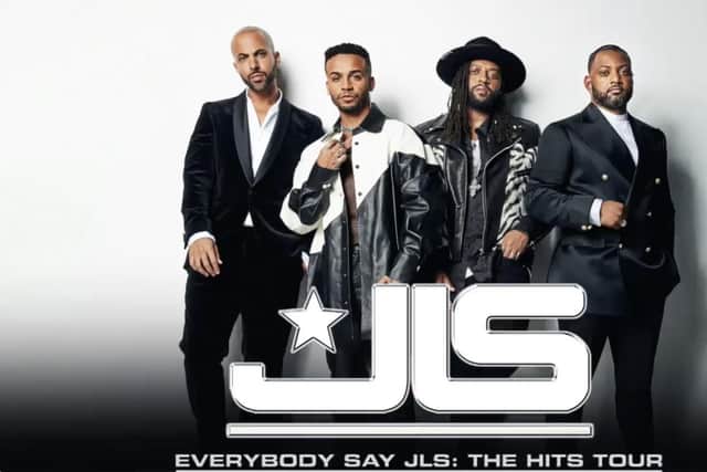 JLS superstars Marvin Humes, Aston Merrygold, Oritsé Williams and JB Gill