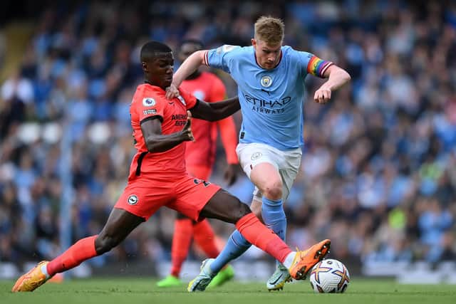 Brighton & Hove Albion and Manchester City are currently playing ‘the most beautiful football in the world’, according to former Italy legend Antonio Cassano. Picture by Justin Setterfield/2022 Getty Images