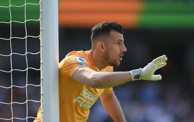Newcastle United goalkeeper Martin Dubravka.