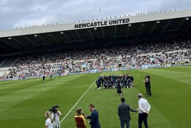 Just over 24,000 supporters at St James' Park watched Newcastle United Women's win over Bradford City.