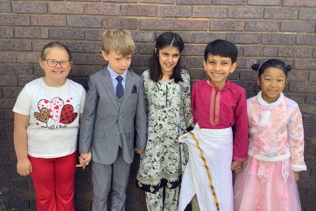 St Catherine's Catholic Primary pupils celebrate Cultural Diversity Day