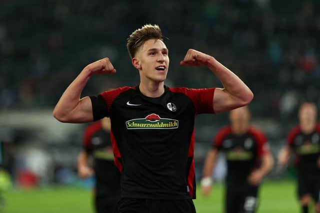 Nico Schlotterbeck of SC Freiburg (Photo by Dean Mouhtaropoulos/Getty Images)