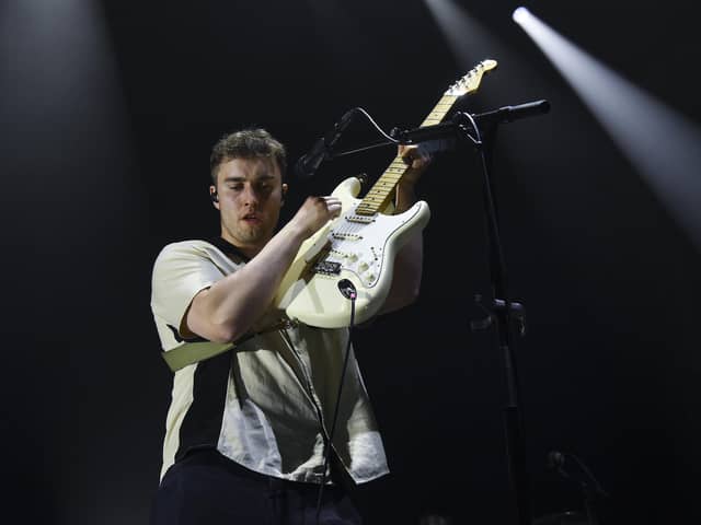 Sam Fender is among the favourites to headline Glastonbury Festival next year.  Photo by Anthony Devlin/Getty Images for Virgin Media O2