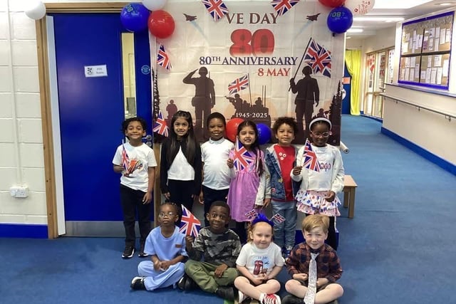 St Catherine's Catholic Primary pupils learn about World War II
