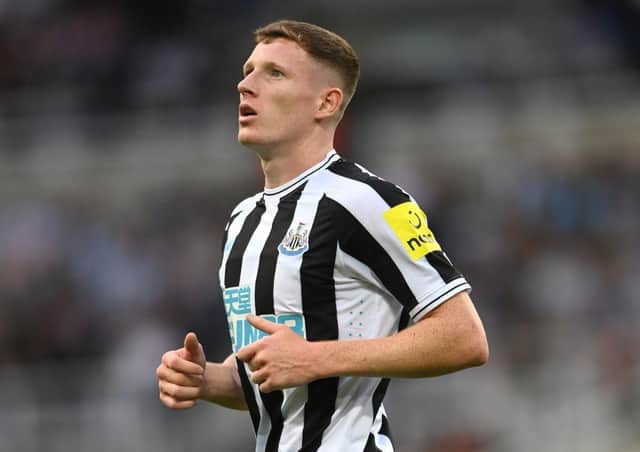 Newcastle United's Elliot Anderson.