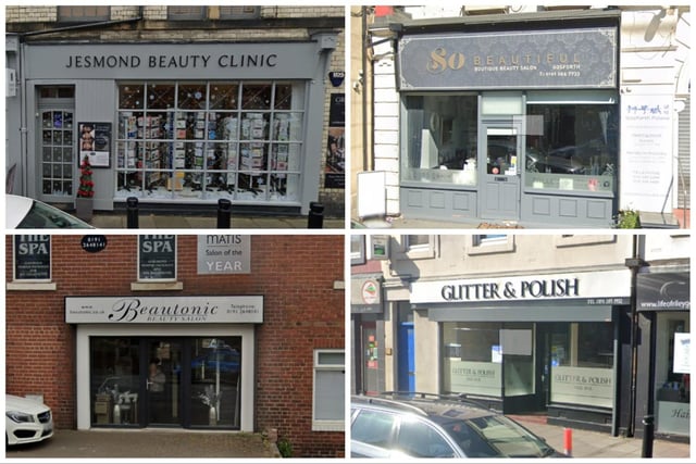These are some of the top rated nail salons in Newcastle