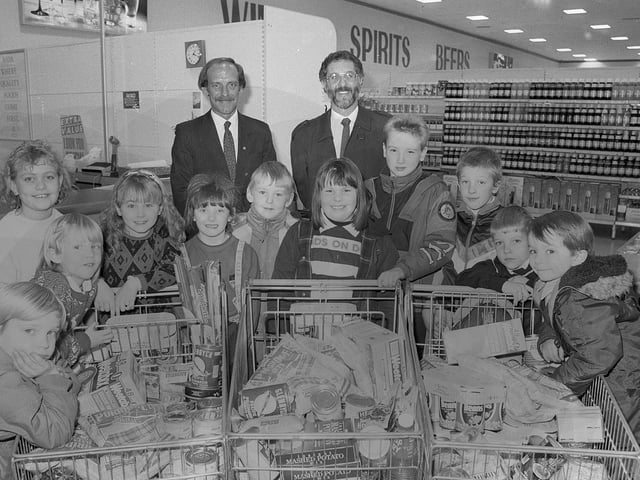 Kirkby Woodhouse Cubs visited Asda at Sutton-in-Ashfield