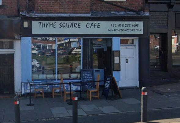 Elsewhere in Gosforth, Thyme Square on Station Road has a 4.8 rating from 69 reviews.