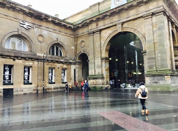 <p>Newcastle Central Station</p>
