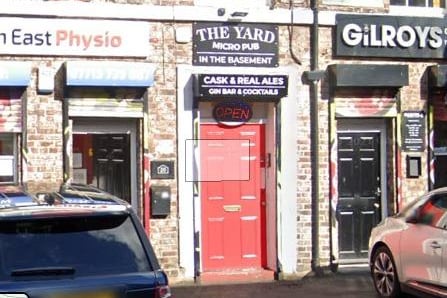 Despite its small size, The Yard in Blaydon has a small outside area to the rear and has a 4.7 rating from 51 reviews.