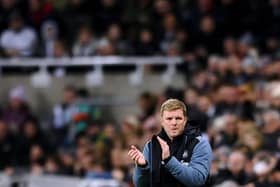 Newcastle United head coach Eddie Howe.