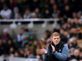 Newcastle United head coach Eddie Howe.