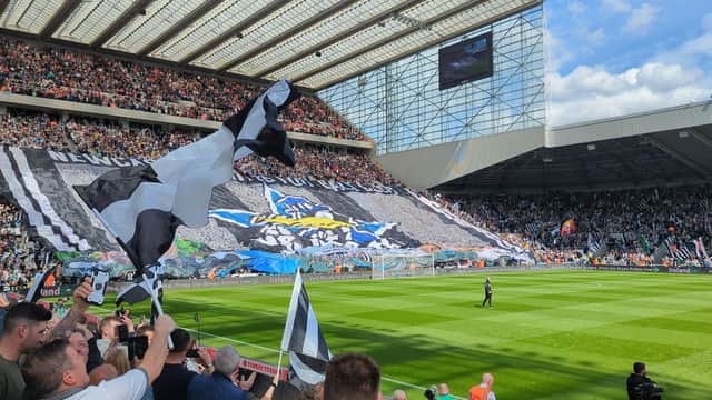 Wor Flags display ahead of Liverpool