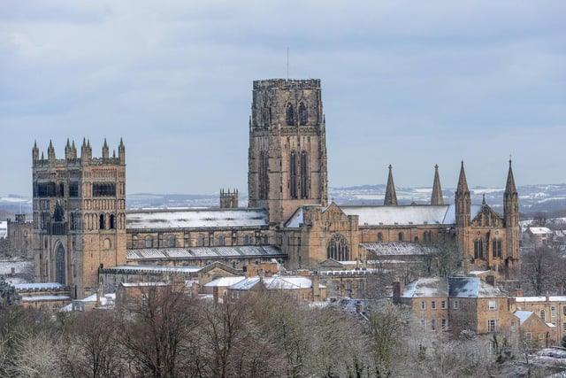 Durham Cathedral has seen plenty of snowy weather over the years, but it never loses its charm.