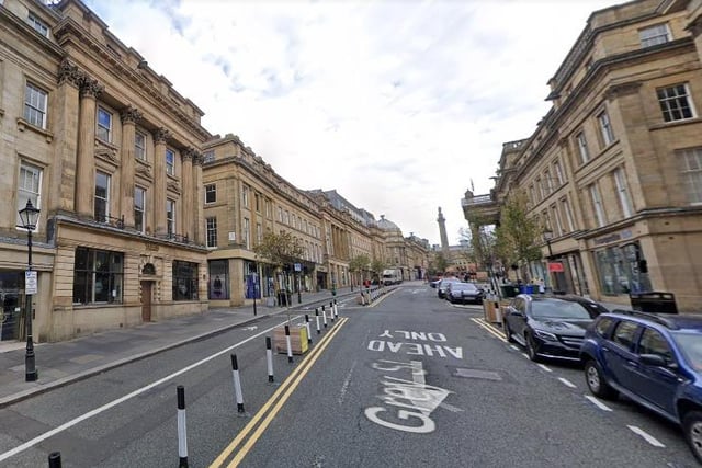 The famous architecture of Grey Street has given the famous city centre road a 4.5 star rating from 1,227 reviews.