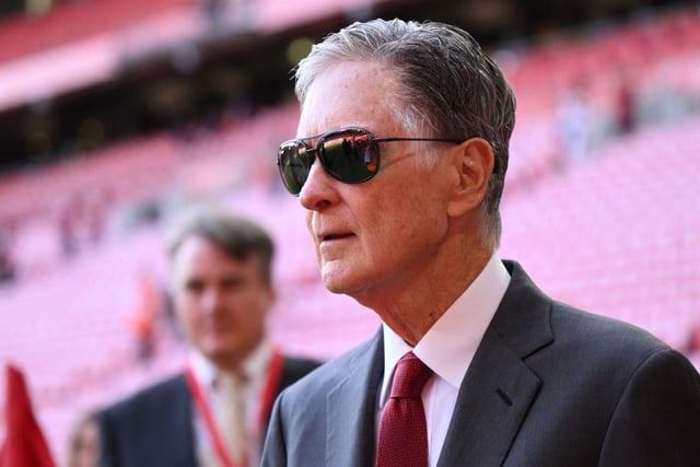 Owner = John W. Henry — rumoured net worth = £2.35billion