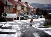 The yellow weather warning for snow and ice has been extended to cover Wednesday morning this week.