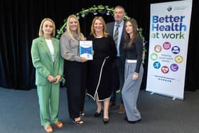 Laura Lawton (Clinical Services Manager), Kylie Graham (Service Manager), Amanda Bargewell (Operations Director and Partner), John Parker (Ophthalmic Assistant and Libs Shutt (Ophthalmic Assistant).