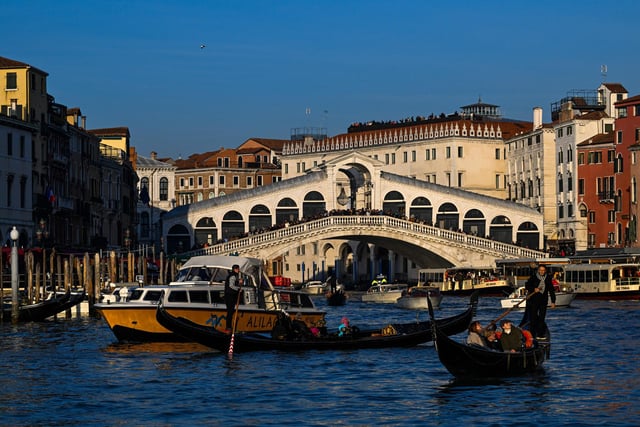 Architecture, culture, history - Venice has it all. The Italian city is well known for its river system and Skyscanner believes tourists can reach it from Newcastle this summer for £120. (Photo by MIGUEL MEDINA/AFP via Getty Images)