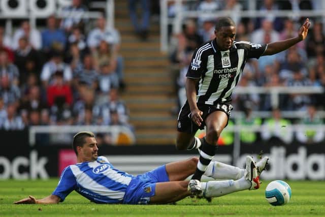 After leaving Newcastle United, the Frenchman played for Wigan Athletic before moving to Villa Park. N’Zogbia was due to move to Nantes in France in summer 2016 but a reported heart problem discovered in the medical stopped the transfer - he retired aged just 30 in summer 2016.
(Photo by Matthew Lewis/Getty Images)
