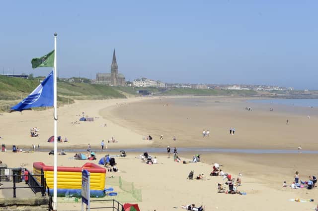 Tynemouth's Longsands beach.