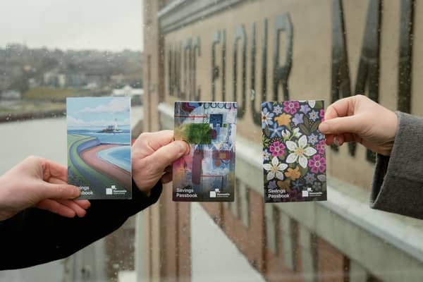 Artist-designed passbook covers