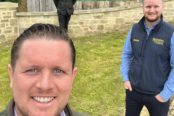 Directors Gilbert, Nathan and Billy Maguire Snr put their stamp on the new park